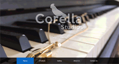 Desktop Screenshot of corellastudios.com